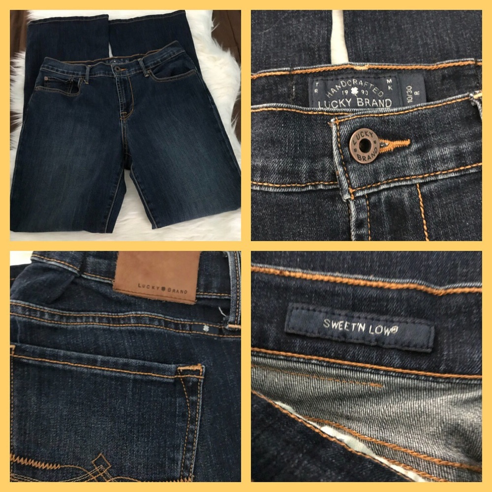 🌷Lucky 🍀 Brand dark wash jeans - Picture 1 of 7